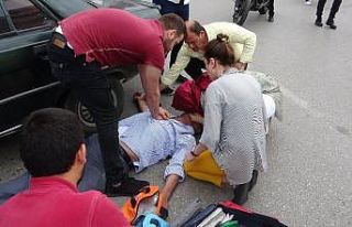 Kaza tartışmasında kalp krizi geçirdi, yoldan...