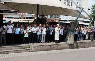 Kdz. Ereğli’de Mursi için gıyabi cenaze namazı...