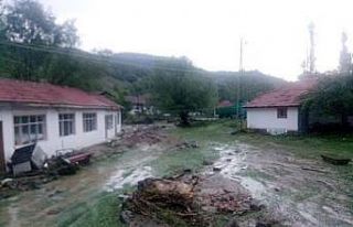 Kızılcahamam’da aşırı yağışlar sele neden...