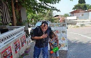 (Özel) Su savaşı hiç bu kadar eğlenceli olmamıştı