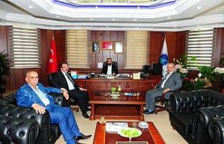 Rektör Şevli’ye ziyaretler devam ediyor