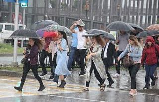 Samsun’da sağanak yağış hayatı olumsuz etkiledi