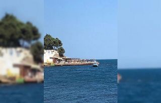 Sinop’ta batan tekne kısa süreli paniğe yol açtı