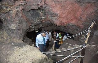 Sulu Mağara turizme kazandırılıyor, çalışmalar...