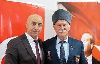 Susurluklu Kıbrıs Gazilerine madalya