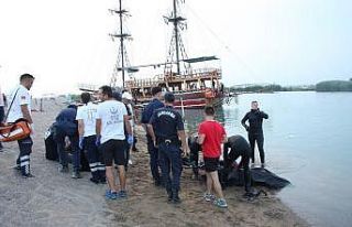 Tur bitmeden son kez girdiği ırmaktan çıkamadı