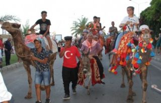 Turizm ve Sanat Festivali, Yörük göçü ve kortejle...