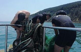 Yasaklanmıştı, deniz altında gizlenmiş halde...