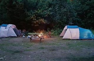 Yenice Ormanlarında doğa eğitim kampı