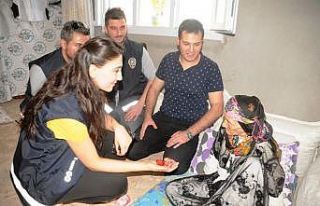 90 yaşındaki kadını darp edip boynundaki altınları...