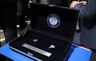 Adnan Menderes’in makam aracının anahtarları...