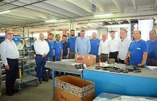 AK Parti’li Dağ’dan fabrika ziyaretleri