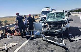 Aksaray’da trafik kazası: 3 yaralı