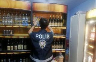 Alkol satışı yapan iş yerlerine denetim