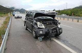 Amasya’da trafik kazası: 3 yaralı