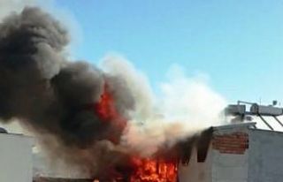 Aydın’da öğrencilerin kaldığı binadaki yangın...