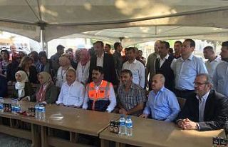 Bakan Kurum, sel bölgesinde