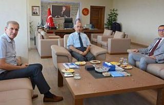 Başkan Birol Aslan’dan Rektör Murat’a ziyaret