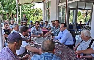 Başkan Dutlulu’nun Mecidiye Mahallesinde vatandaşlarla...