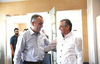 Başkan Esen, Necati Topaloğlu’nu ağırladı