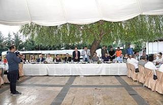 Başkan Gürkan bilim adamları ile bir araya geldi