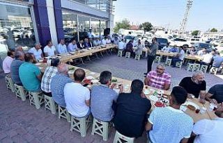 Başkan Kılca, Galericiler Sitesi esnafıyla buluştu