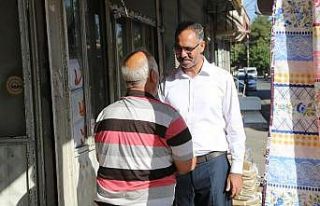 Başkan Kuş mahalle gezilerini sürdürüyor