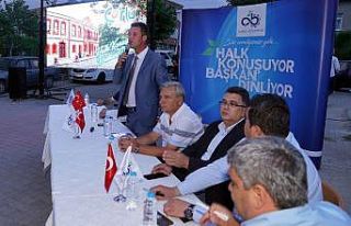 Başkan Sarıkurt, Zafer Mahallesi sakinleriyle buluştu