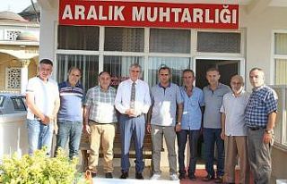 Başkan Yüce, Aralık Mahallesi’nde incelemelerde...