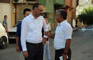 Belediye Başkanı Kuş, vatandaşlarla buluşmalarına...