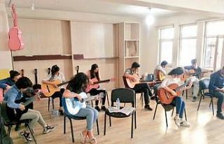 Belediye’nin yaz kurslarına büyük ilgi