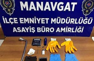 Bijon anahtarlı hırsız kaçamadı