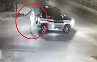 Birlikte kaldığı kuzenin cipini, sevgilisiyle böyle...