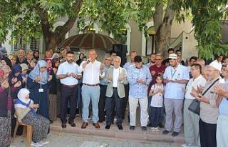 Bucaklı hacı adayları dualarla uğurlandı