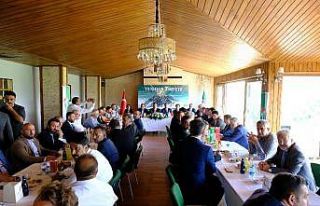 Bursa protokolü, Bursaspor için bir araya geldi