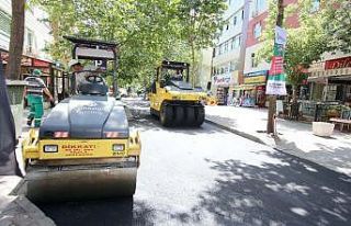 Çankaya’dan Kızılay’da asfalt çalışması