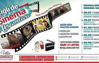 Çiğli mahallelerinde sinema şöleni