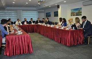 Çin heyetinin Ankara Kalkınma Ajansına çalışma...