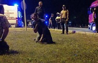 Çocuklarını göremediğini söyleyen baba boğazına...