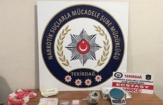Çorlu’da uyuşturucu operasyonu: 3 gözaltı