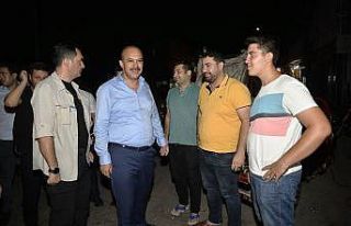 Emniyet Müdürü Aktaş, uygulama noktasını denetledi