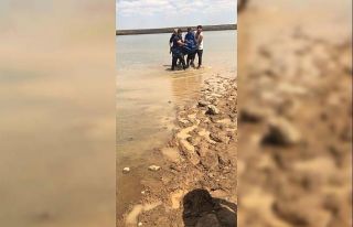 Ergani’de atıyla gezen genç, baraj gölüne düşerek...