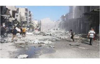 Esad rejimi ve Rus savaş uçakları İdlib'e...