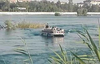 Fırat Nehri’nde akıntıya kapılan şahıs kayboldu