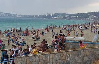 Fırtına, Çeşme plajında paniğe sebep oldu