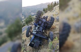 Gercüş’te traktör devrildi: 1 yaralı