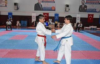 Germencik’teki karate şampiyonası nefes kesti