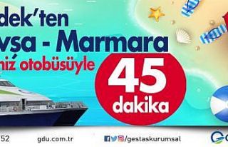 Gestaş Erdek-Avşa-Marmara seferleri başlıyor