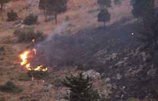 Hatay’da korkutan yangını