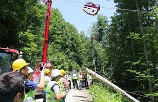 Havai hattı ilk olarak Yığılca’da denendi